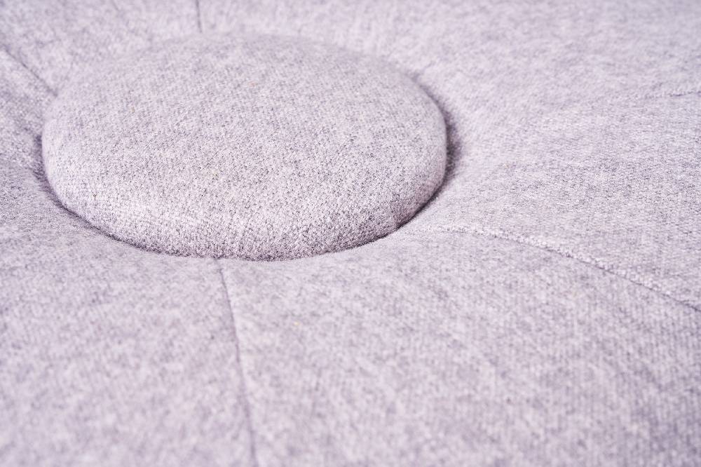 Novità Home Oberon - pouf bicolore grey Spedizione gratuita