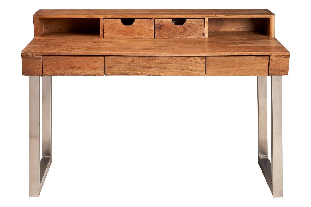 Novità Home Merlbourne - scrivania gambe color acciaio Offerta migliore