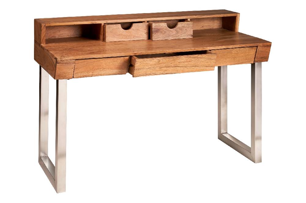 Novità Home Merlbourne - scrivania gambe color acciaio Offerta migliore