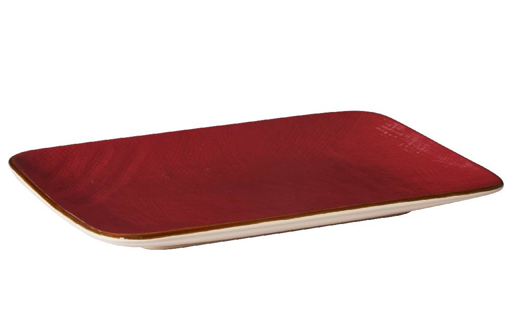 Novità Home Mediterraneo - piatto rettangolare rosso Offerte stagionali