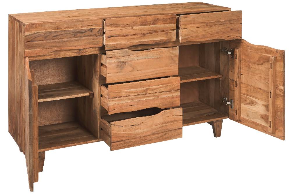 Novità Home Maui - credenza 2 sportelli 6 cassetti Sconti VIP
