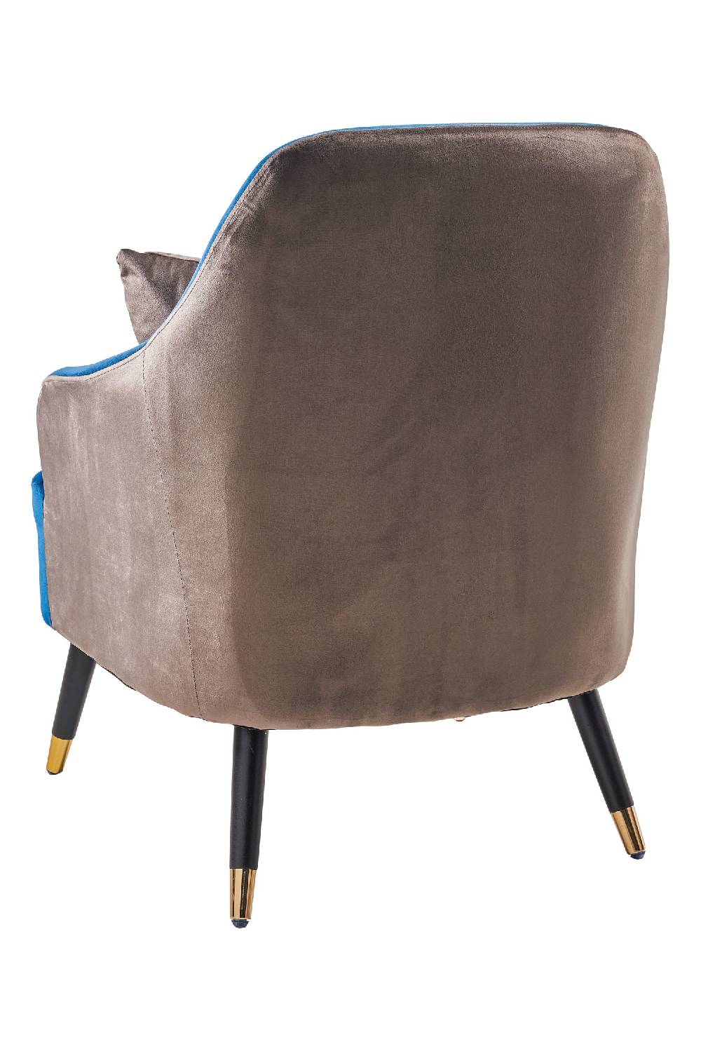 Novità Home Mariaceleste - poltrona doppio colore con cuscino grigio Rilascio limitato