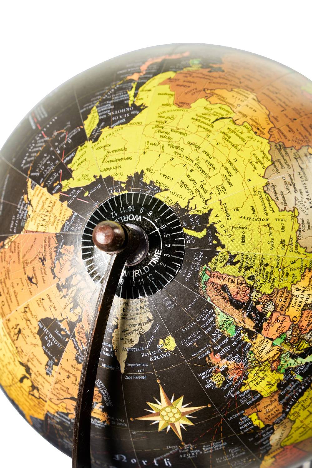 Novità Home Mappamondo - globo nero base metallo brunito ACQUISTA ORA