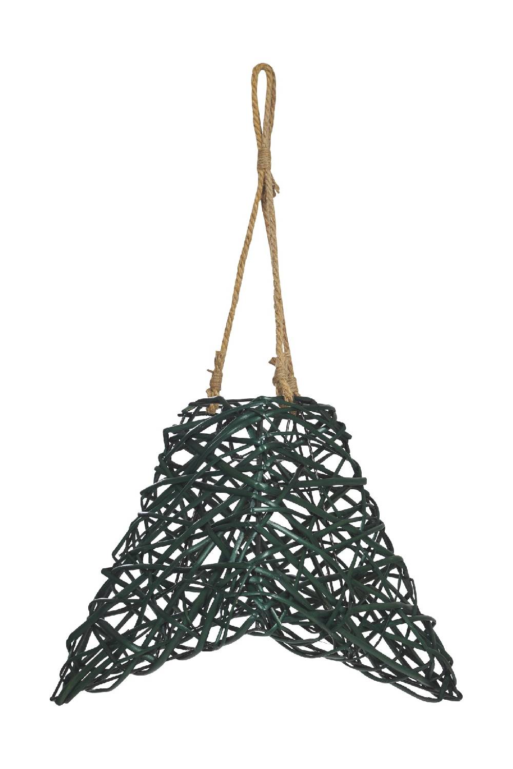 Novità Home Lampadario svasato rattan verde - piccolo Promozione