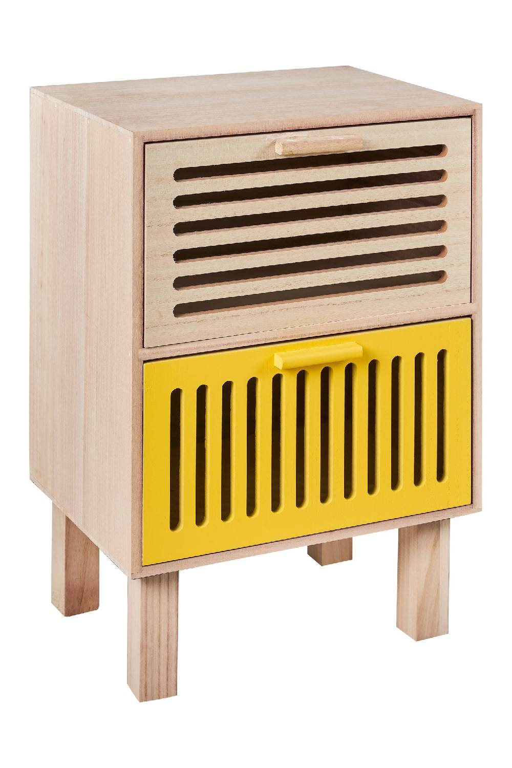 Novità Home Jordan - comodino 2 cassetti Sottocosto