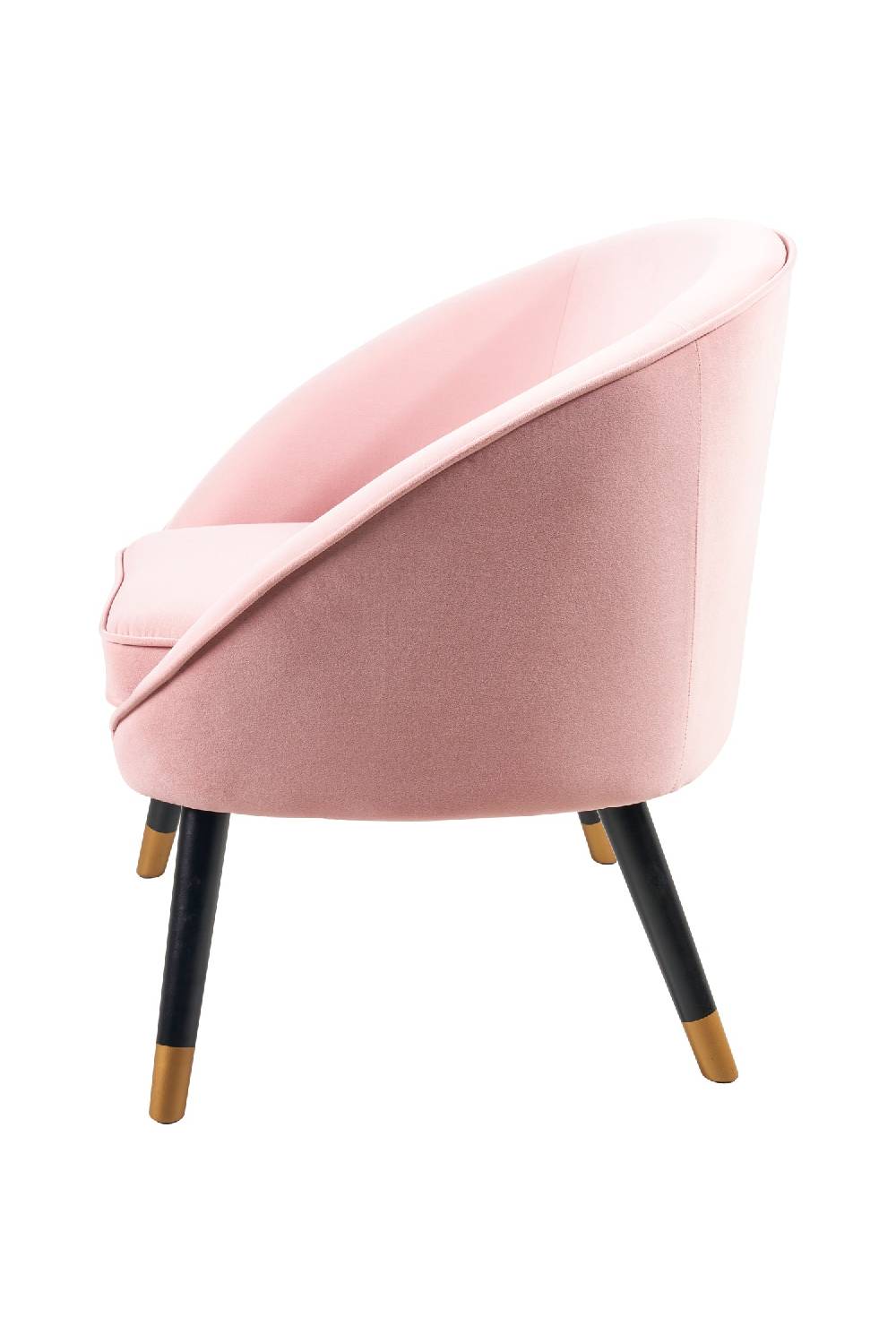 Novità Home Isadora - Poltrona in Legno di Betulla Rosa Presa