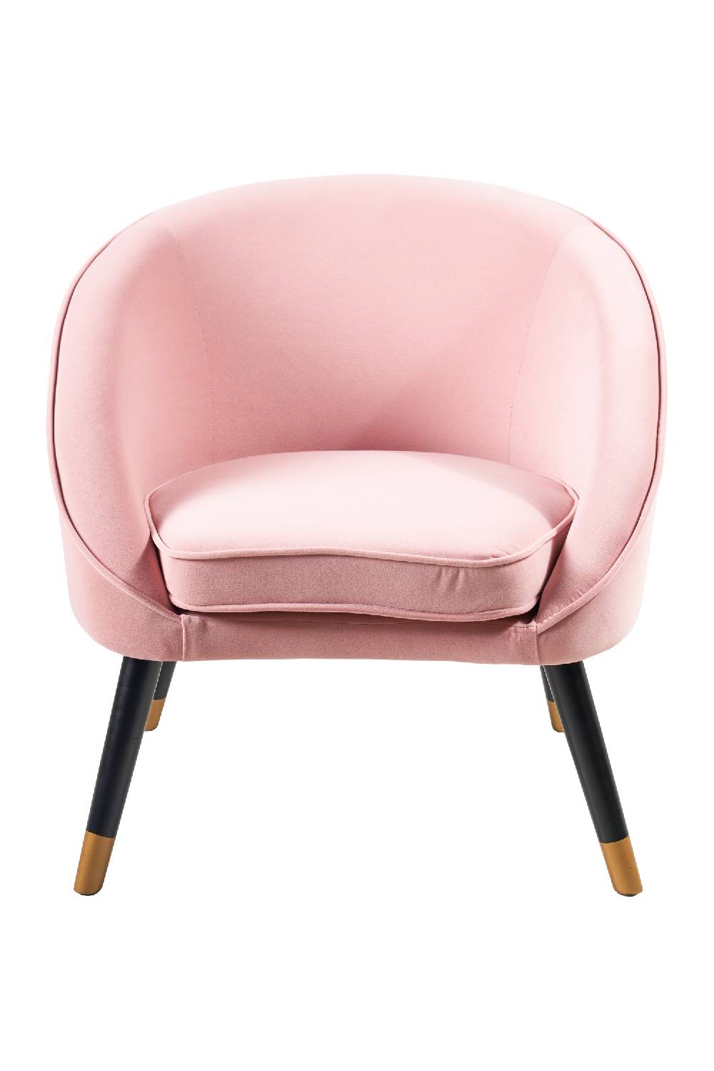 Novità Home Isadora - Poltrona in Legno di Betulla Rosa Presa