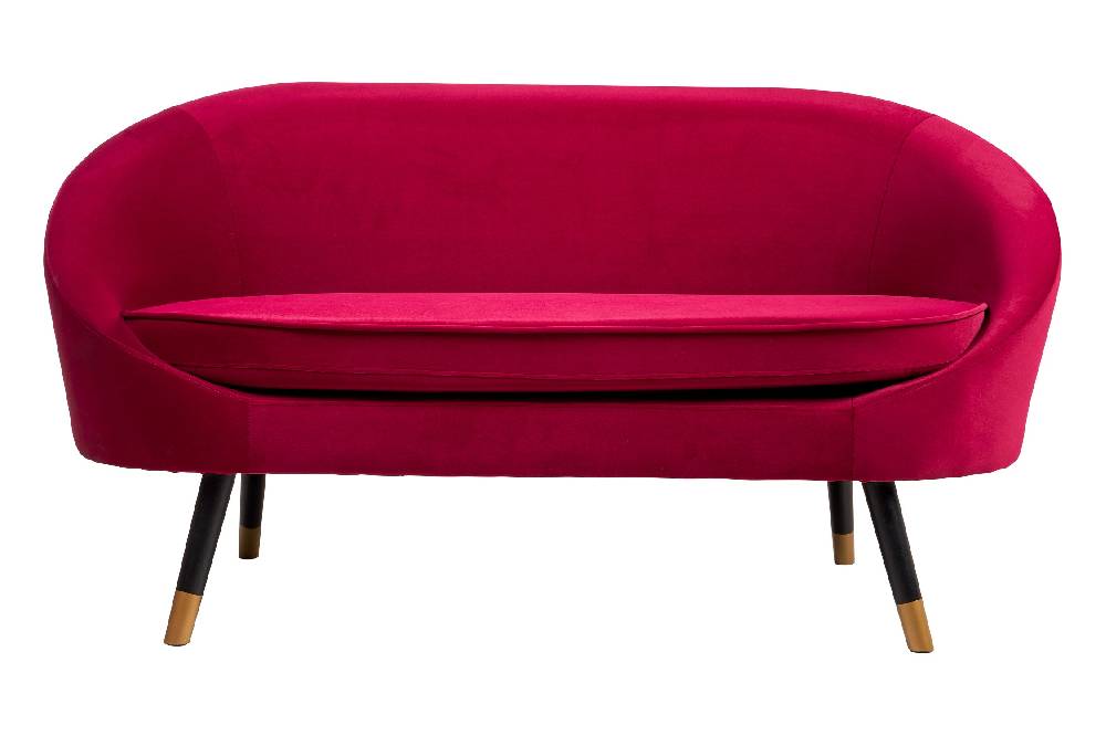 Novità Home Isadora - divano due posti rosso Offerta