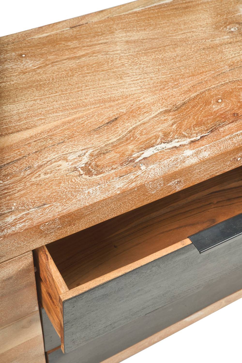 Novità Home Iron - credenza 3 cassetti In Vendita