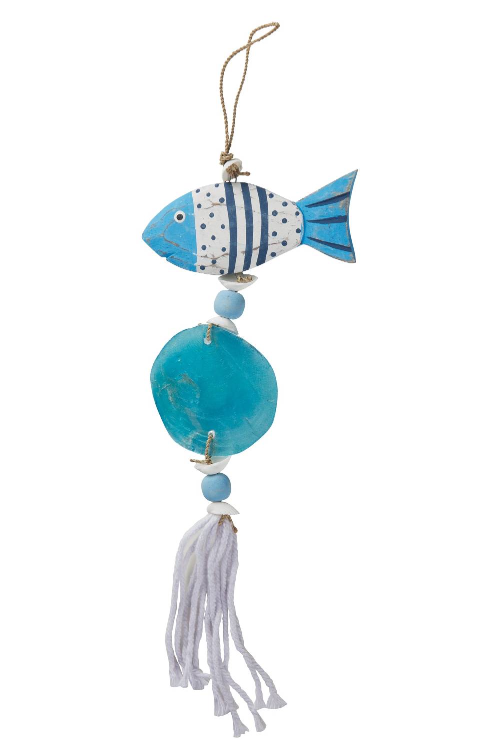 Novità Home Decor - Nappa Con Pesce E Conghiglia Turquese Prezzo di fabbrica