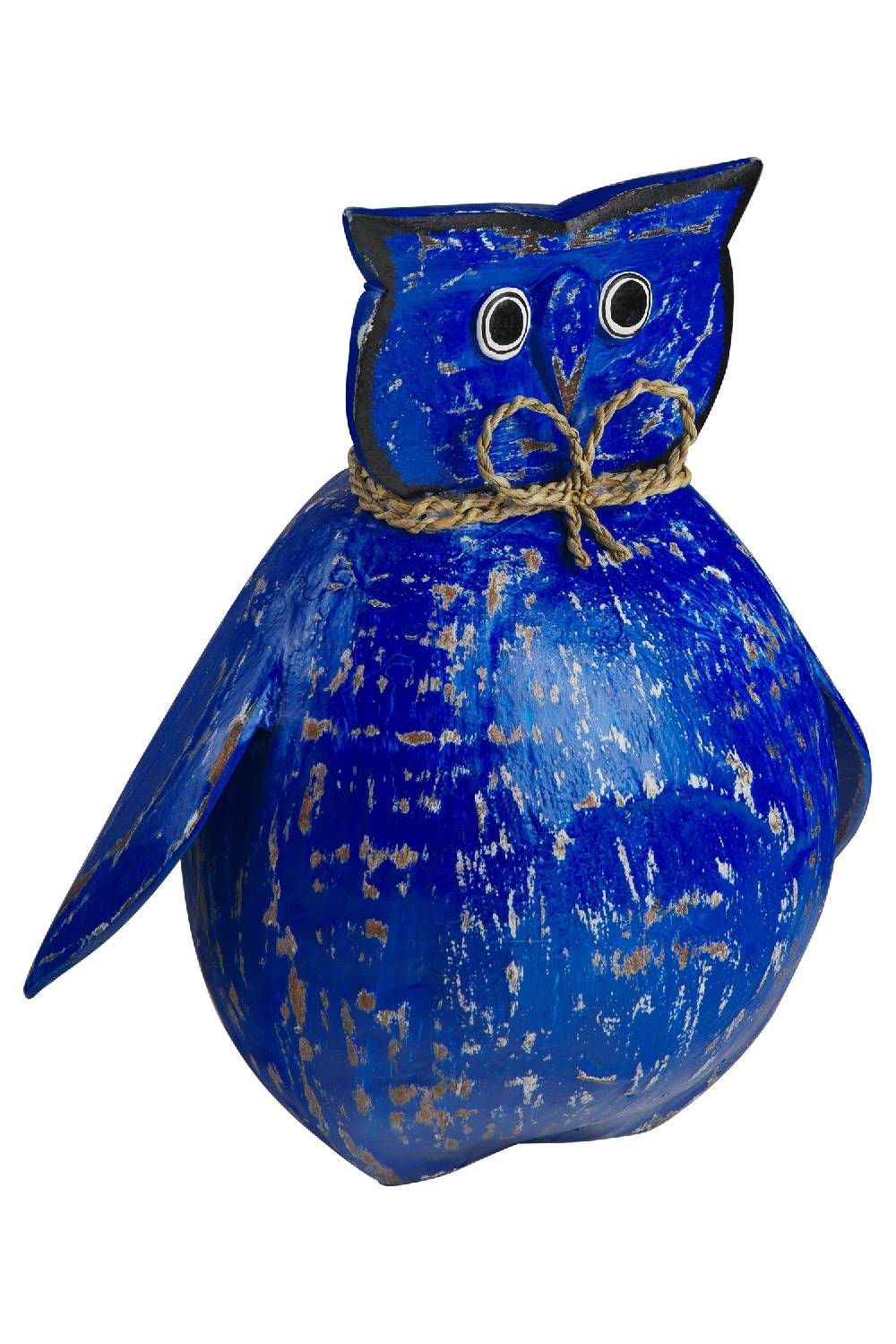 Novità Home Decor - Civetta Ali Aperte Cocco Blue Offerta migliore