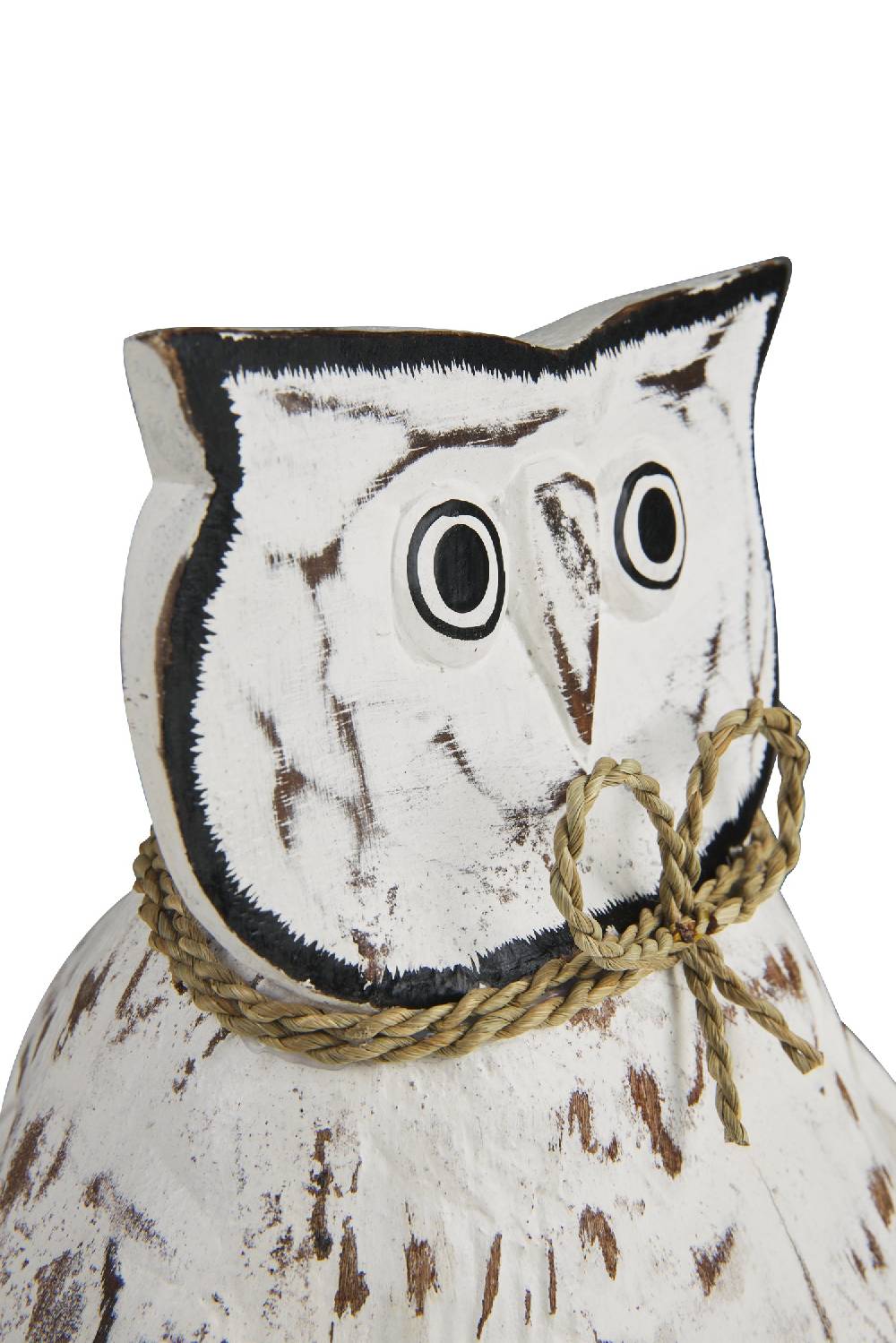 Novità Home Decor - Civetta Ali Aperte Cocco Bianca Latest fashion