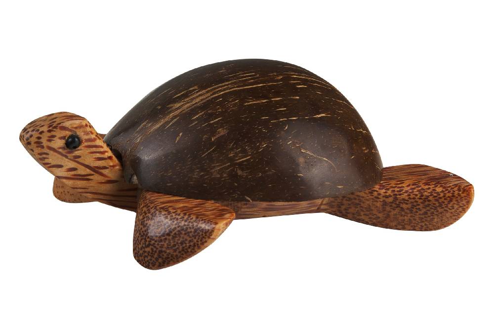 Novità Home Turtle - Porta Tea Light Carapace In Cocco Lightning offer