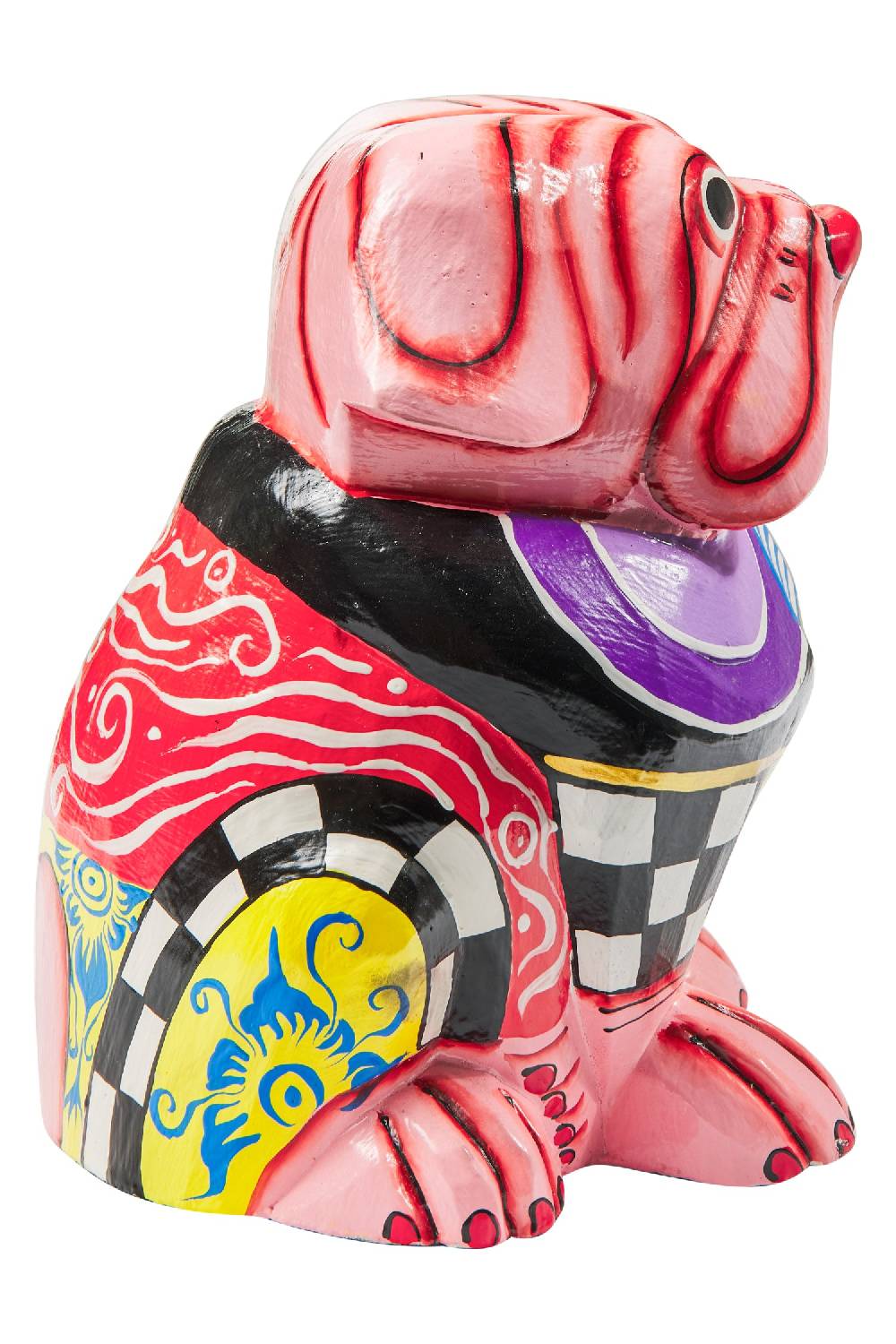 Novità Home Popart -Bulldog Rosa Giallo Nero Nuovi prodotti