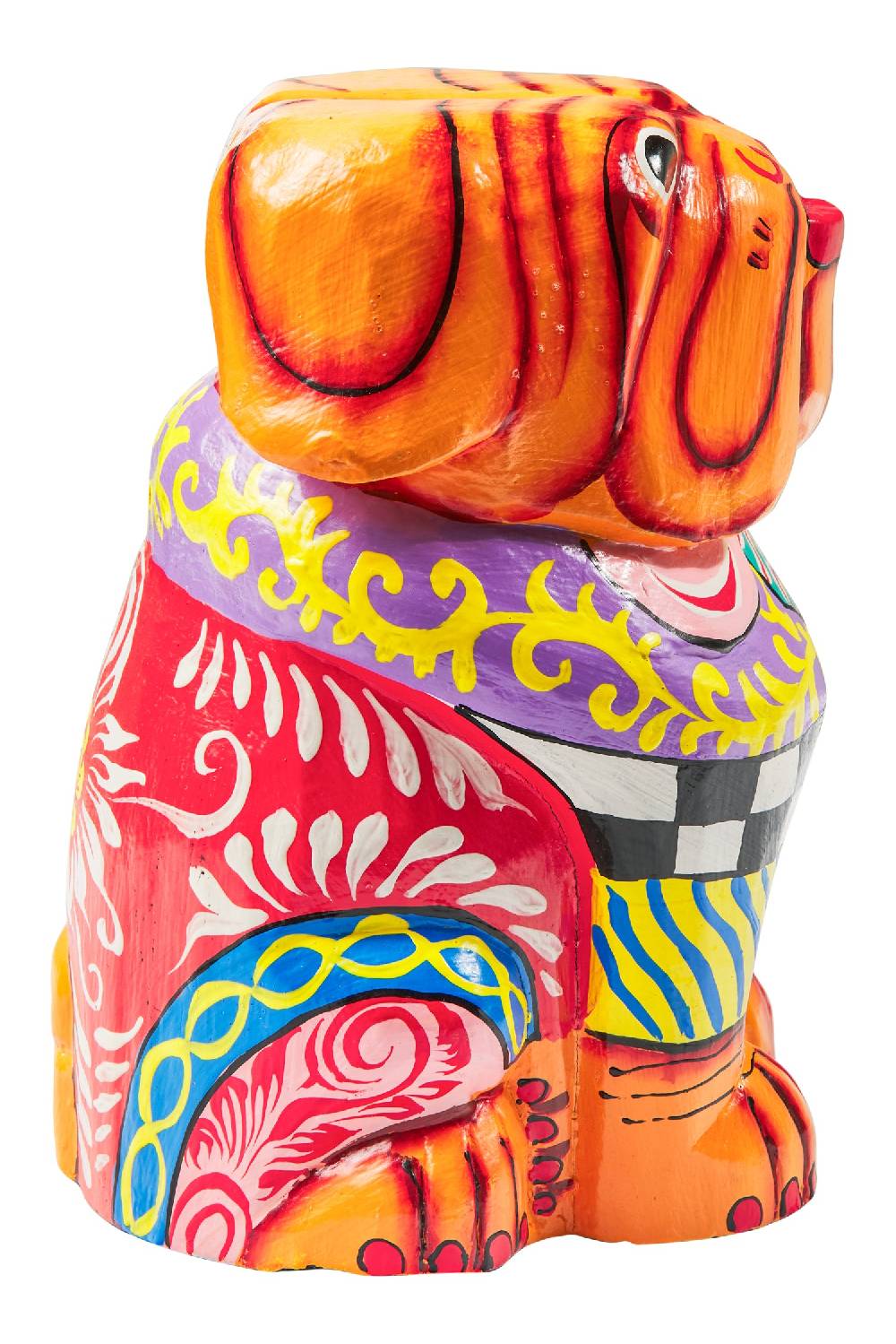 Novità Home Popart -Bulldog Arancio Verde Bestseller