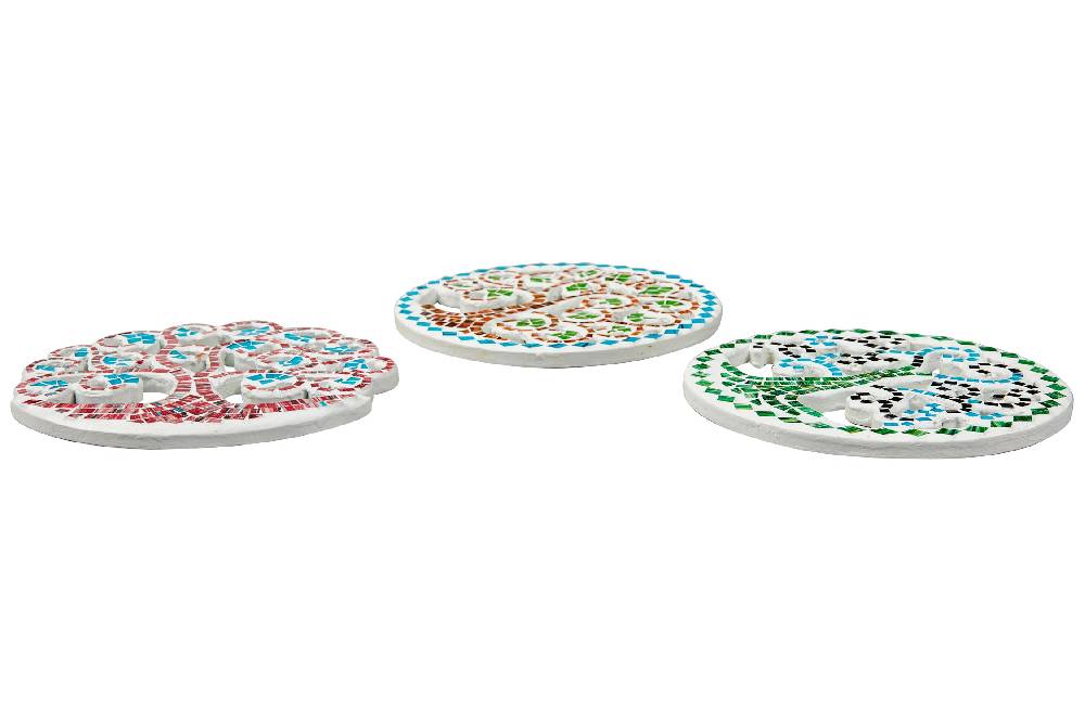 Novità Home Kitcken - Sottopentola Tree Of Life Set 1/3 Super Saving Price