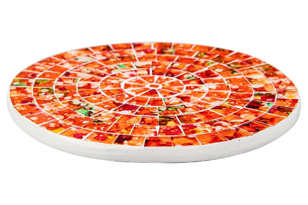 Novità Home Kitcken - Sottopentola Mosaico Tonalita Arancio Rilascio limitato