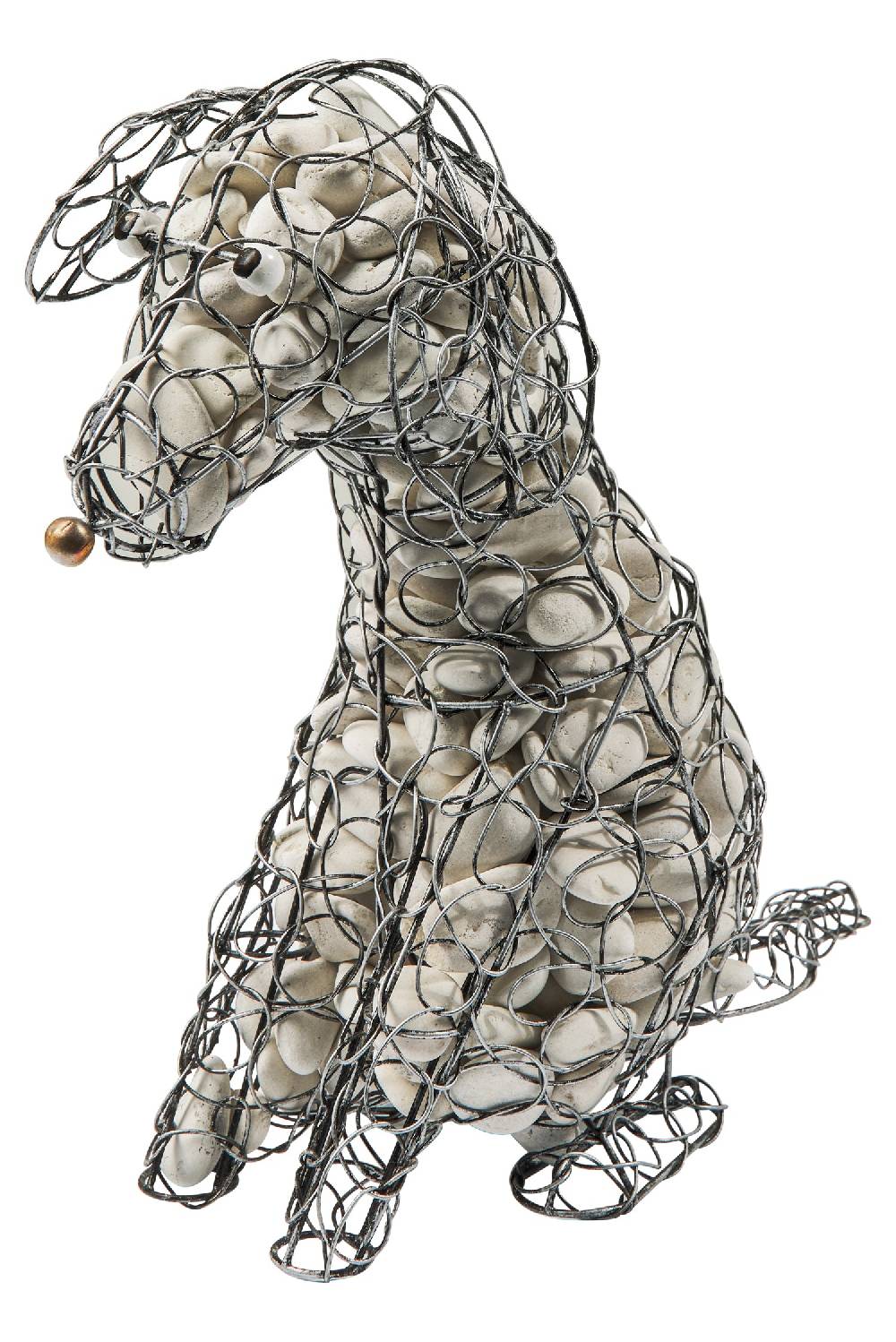 Novità Home Door Stop - Dog With Stone Latest stili