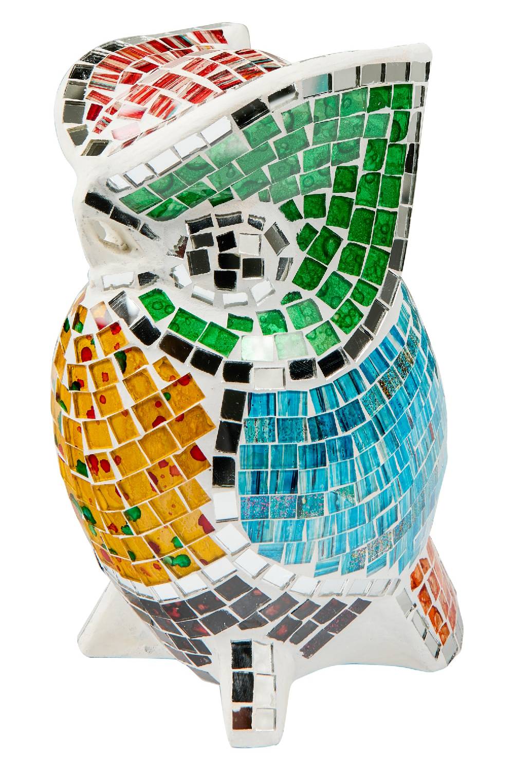 Novità Home Decor - Gufi Mosaico Set 1/2 Ultimi due giorni