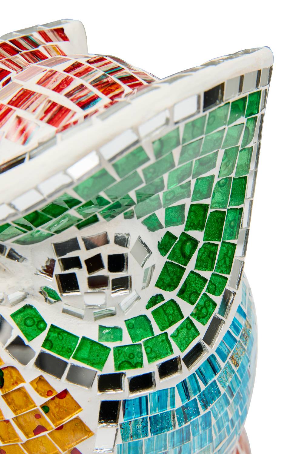 Novità Home Decor - Gufi Mosaico Set 1/2 Ultimi due giorni