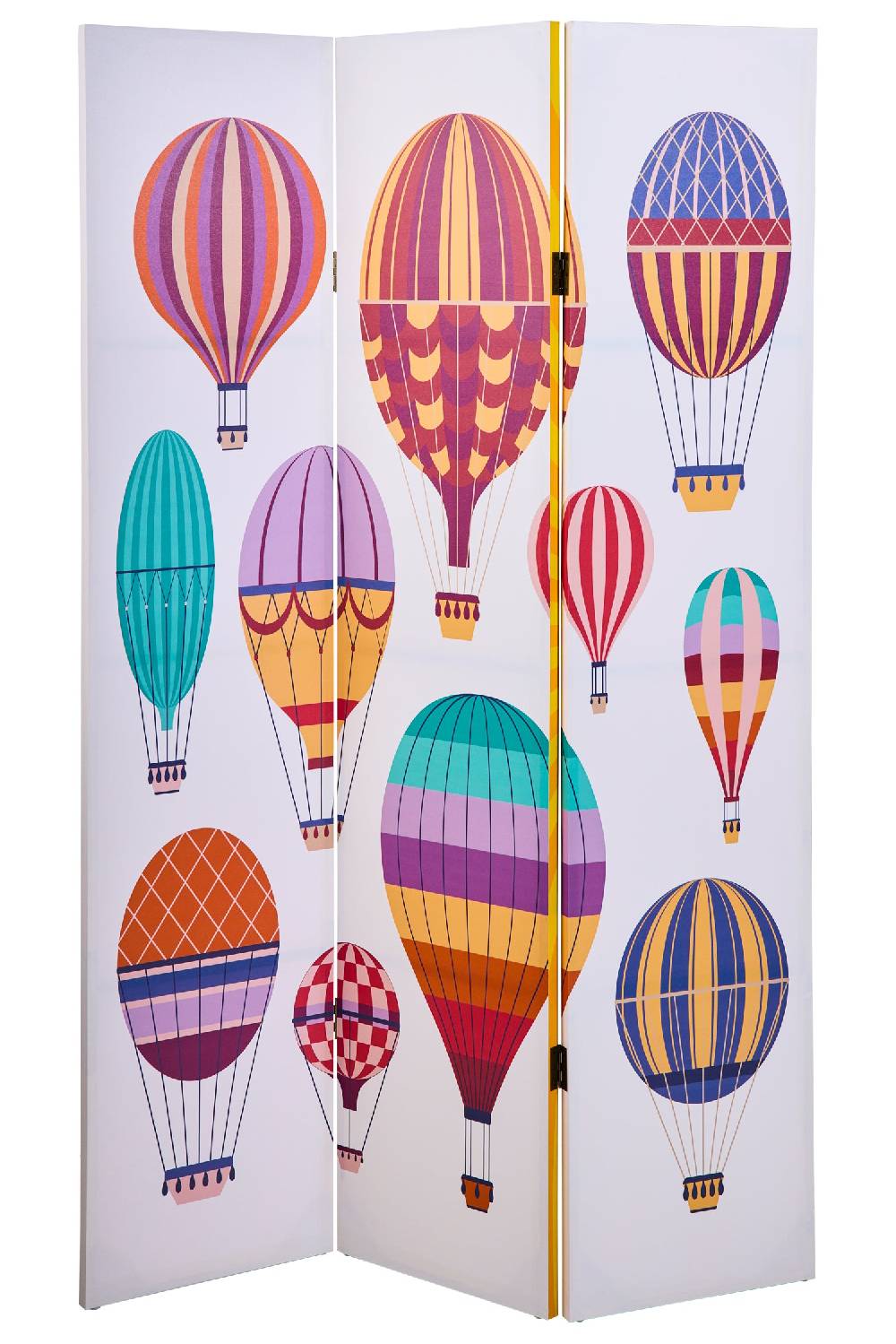 Novità Home Paravento - Mongolfiere Paraide Fronte Retro 3 Ante Canvas Esporta salva