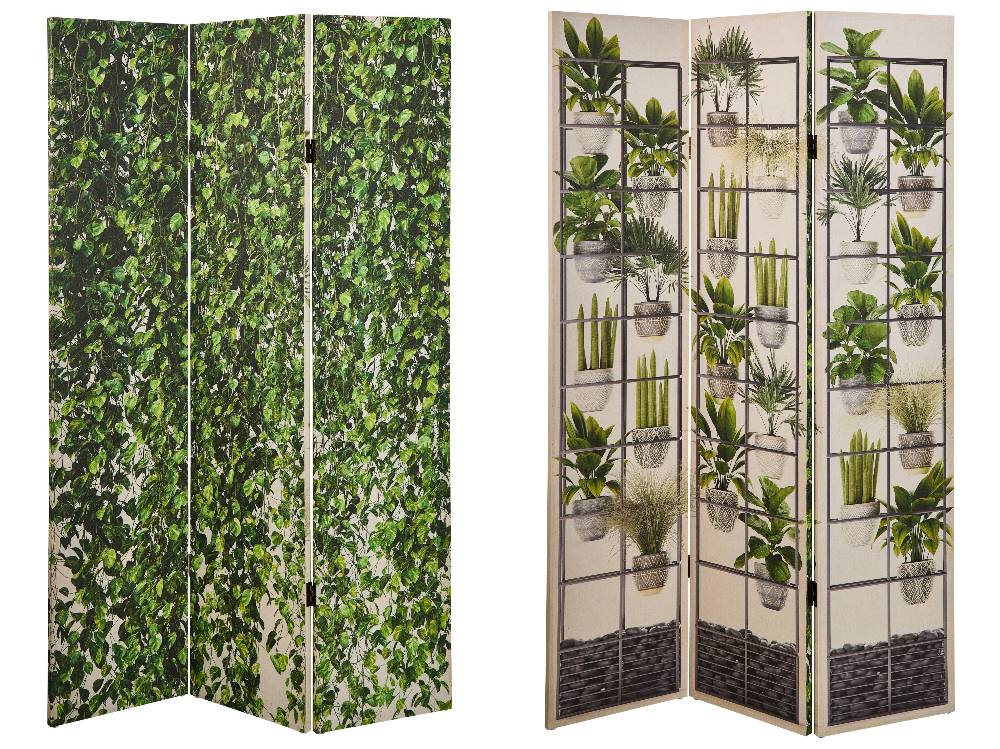 Novità Home Paravento - Giardino Orizzontale 3 Ante Linen 50% di sconto per tempo limitato