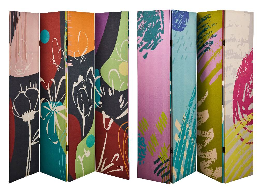 Novità Home Paravento - Day & Night 4 Ante Linen 2025