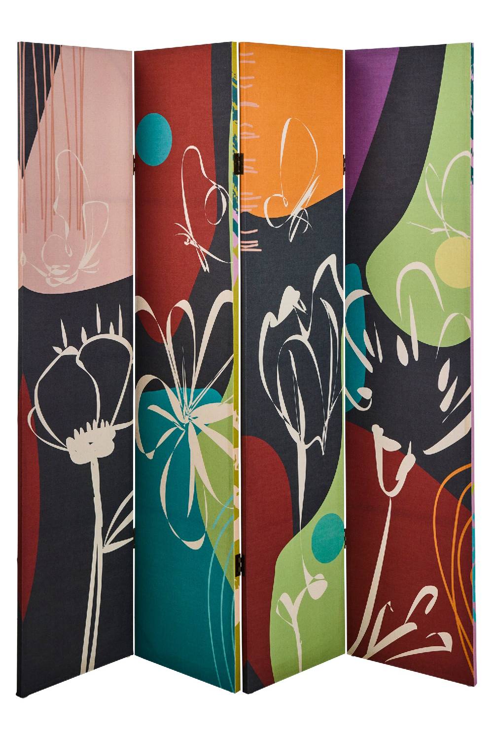 Novità Home Paravento - Day & Night 4 Ante Linen 2025