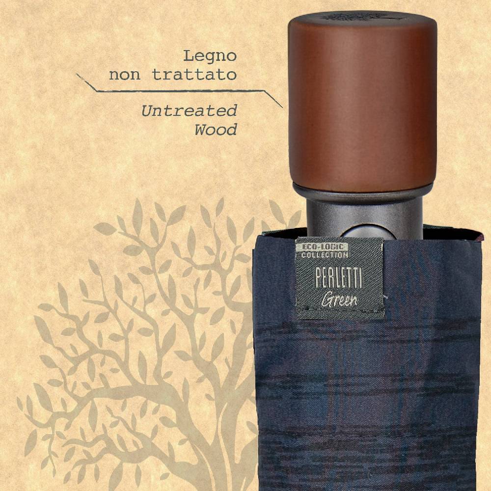 Perletti Ombrello Green Uomo Automatico Smaltimento dello stoccaggio