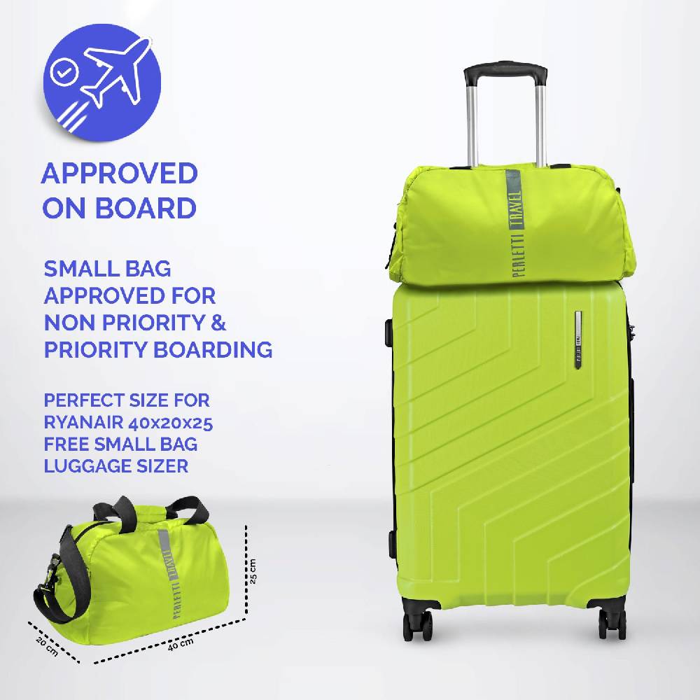 Perletti Weekender Bagaglio a Mano Nuovo