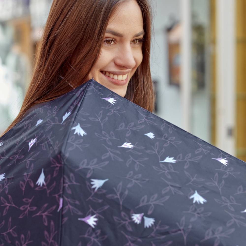 Perletti Ombrello Extra Piatto Viola Technology Consegna Veloce