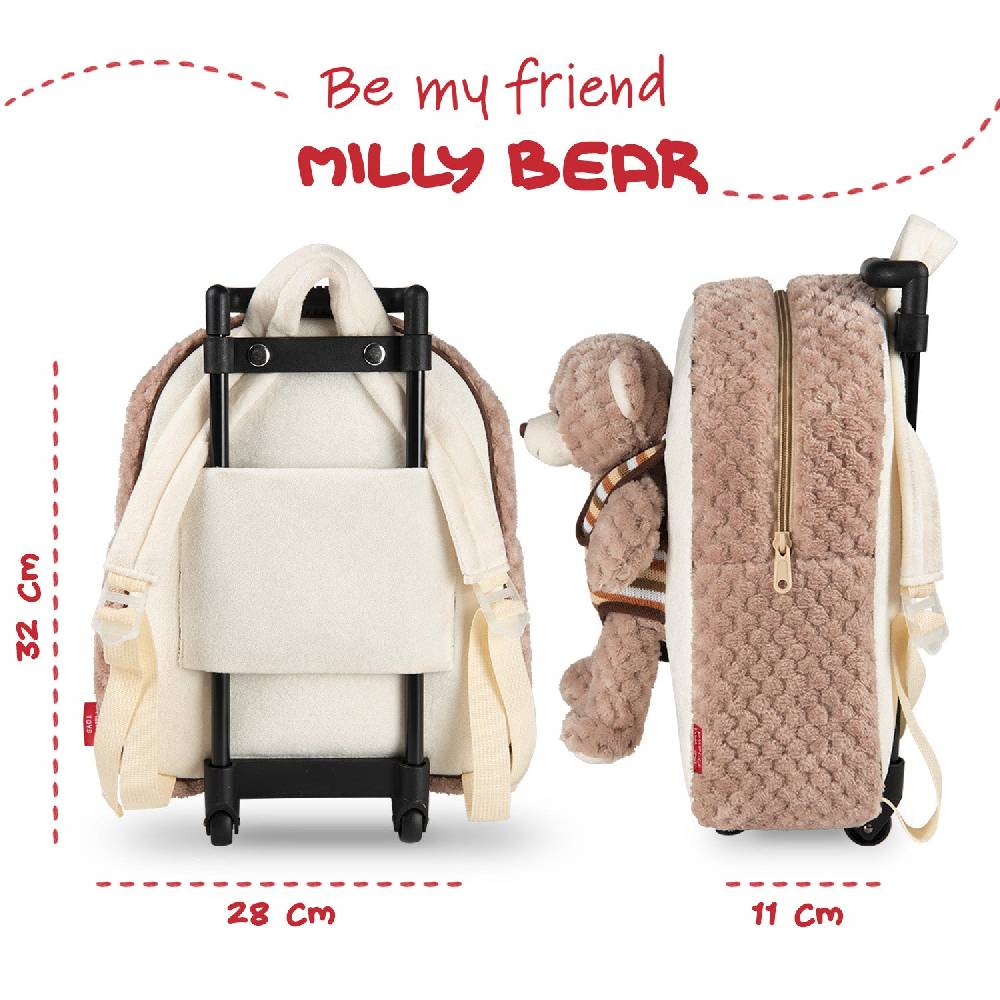 Perletti Trolley Morbido con Peluche Saldi