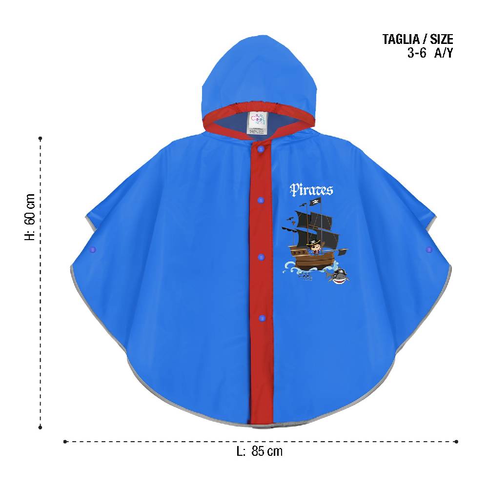 Perletti Mantellina Pirata Moda