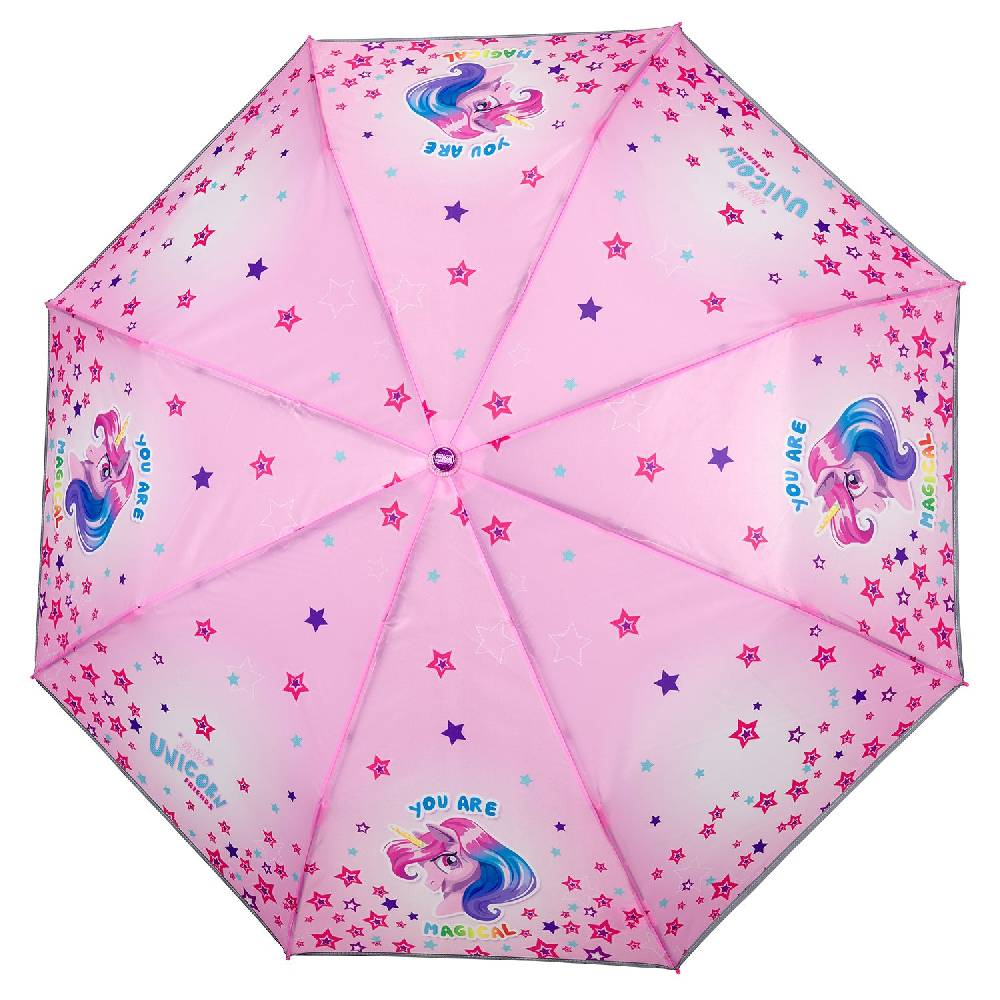 Perletti Ombrello Unicorno Rosa con Stelle Colorate Comprare a buon mercato