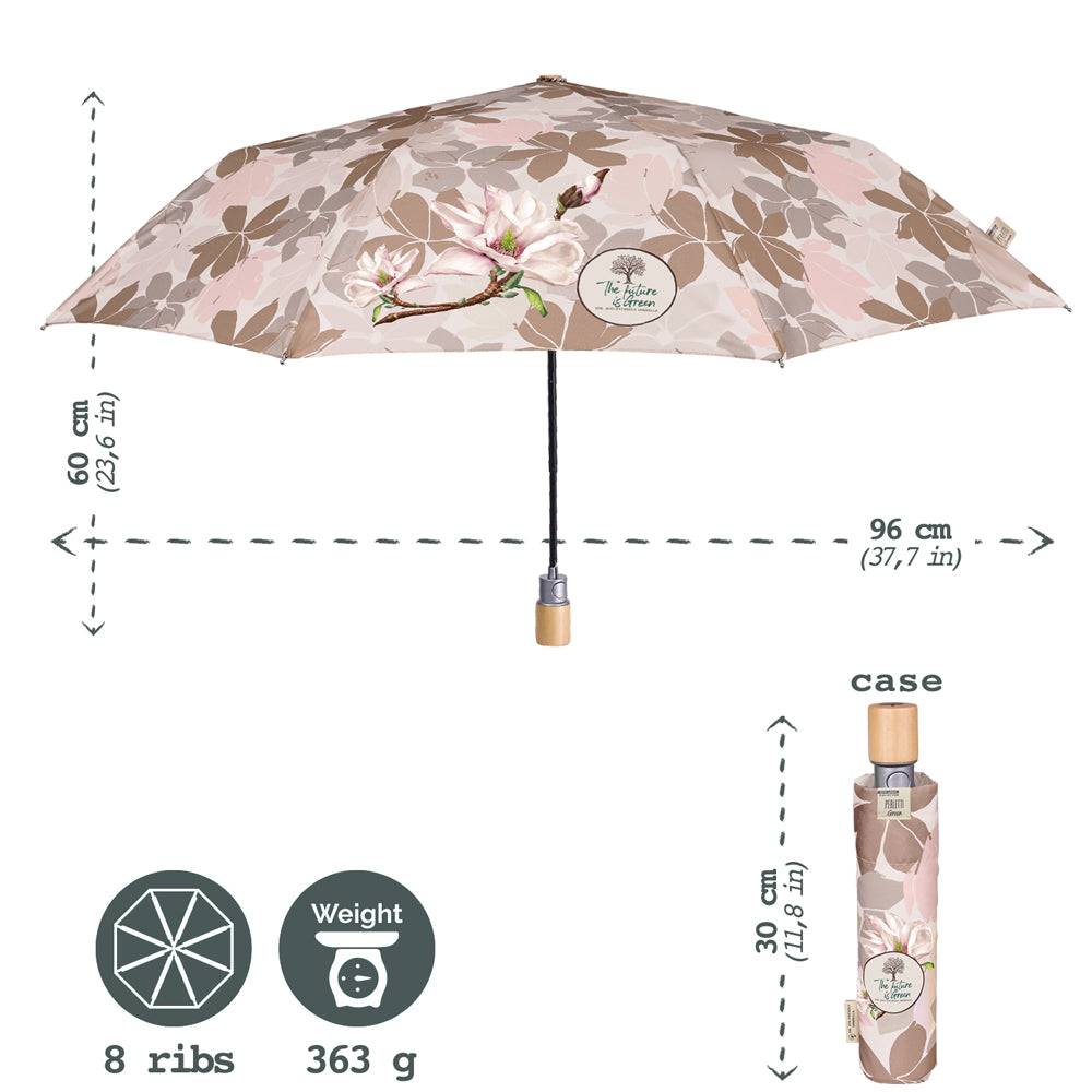 Perletti Ombrello Green Automatico Orchidea Offerta Giorno del Papà