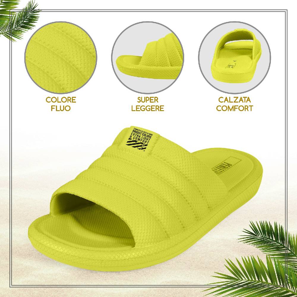 Perletti Ciabatte Super Leggere Fluo Fino al 50% di sconto