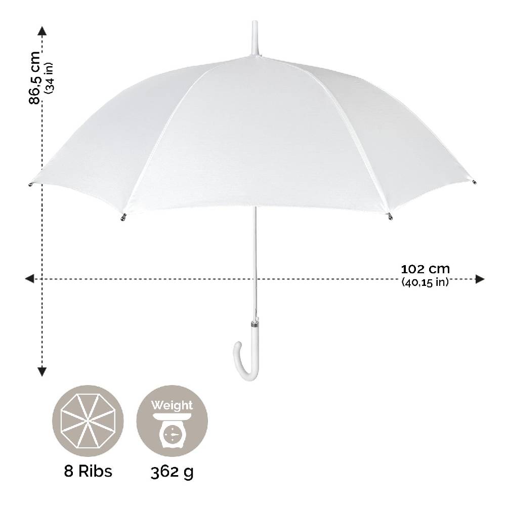 Perletti Ombrello Bianco da Sposa Fino al 65% di sconto