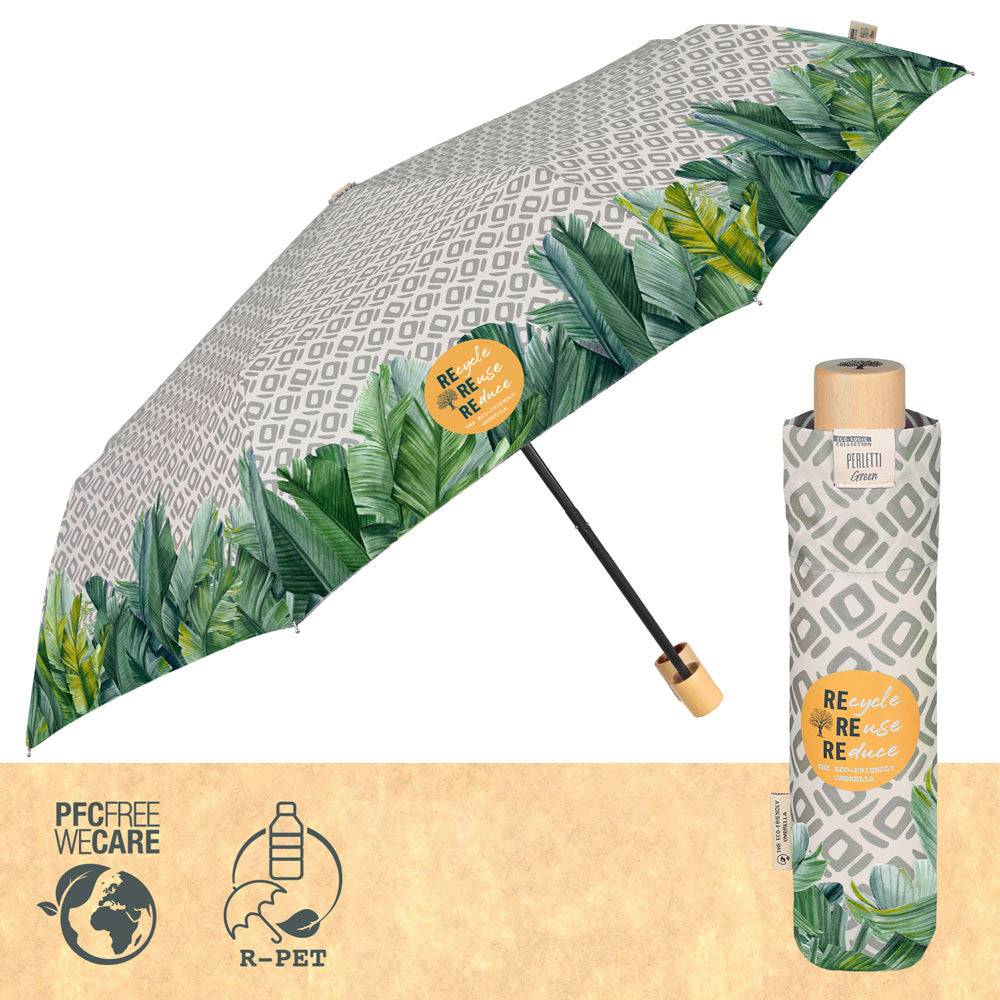 Perletti Ombrello Green Eco Friendly con Palme Black Friday Prezzi