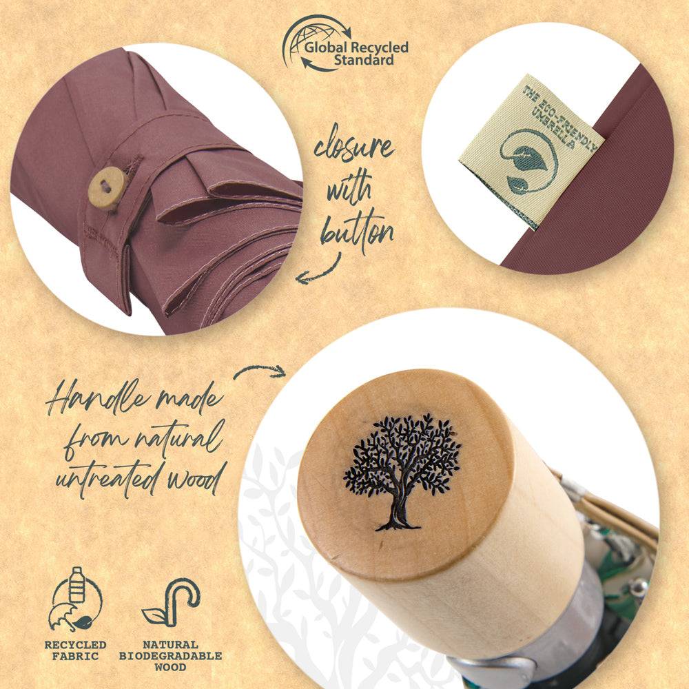 Perletti Ombrello Green Eco Friendly con Palme Black Friday Prezzi