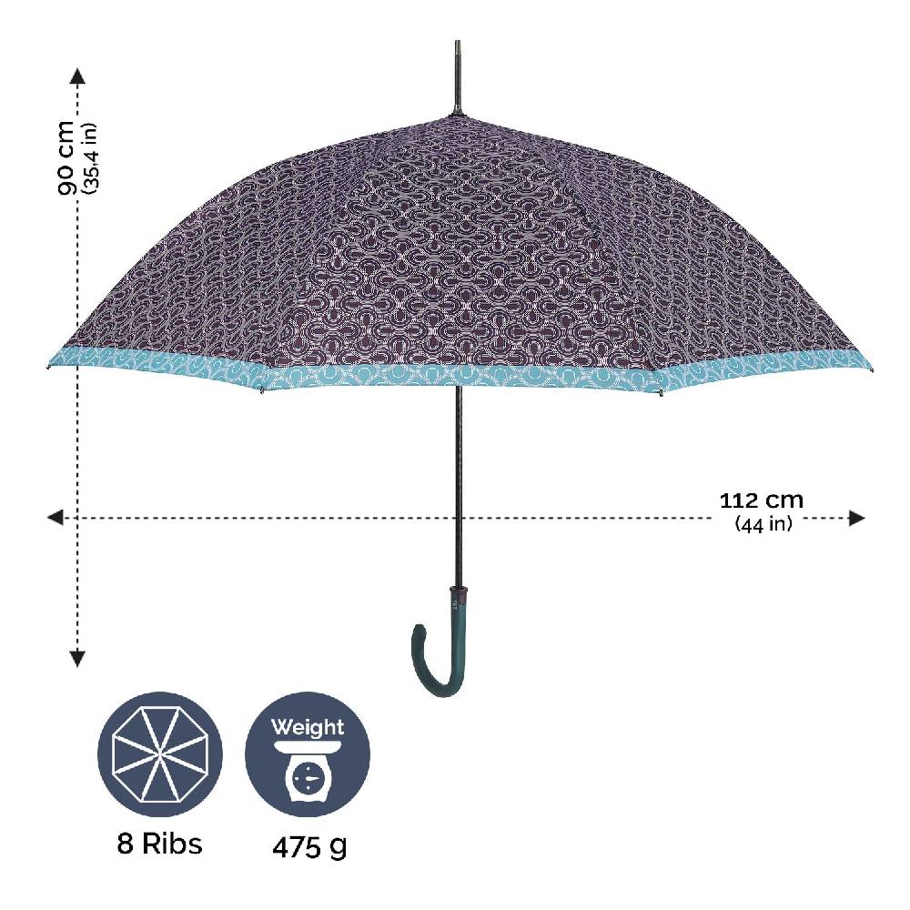 Perletti Ombrello Lungo Technology Geometrico Saldi