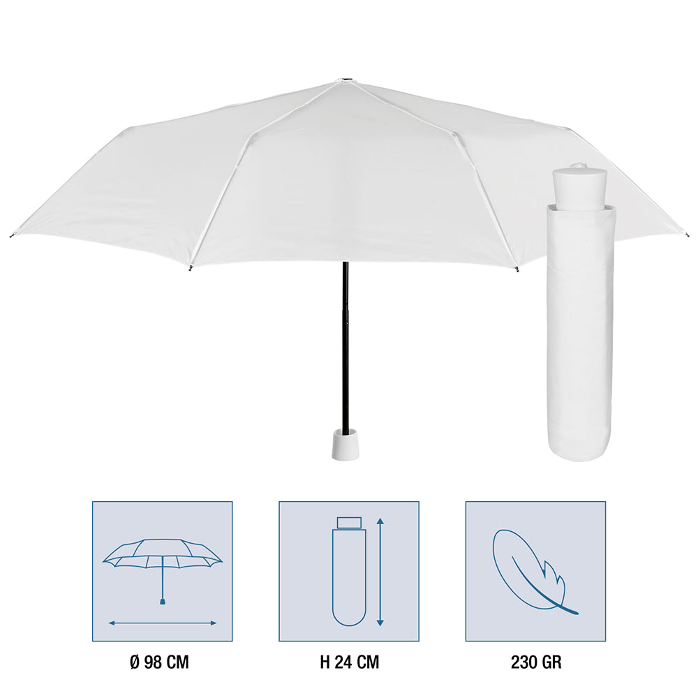 Perletti Ombrello Bianco Pieghevole da Sposa Offerta speciale