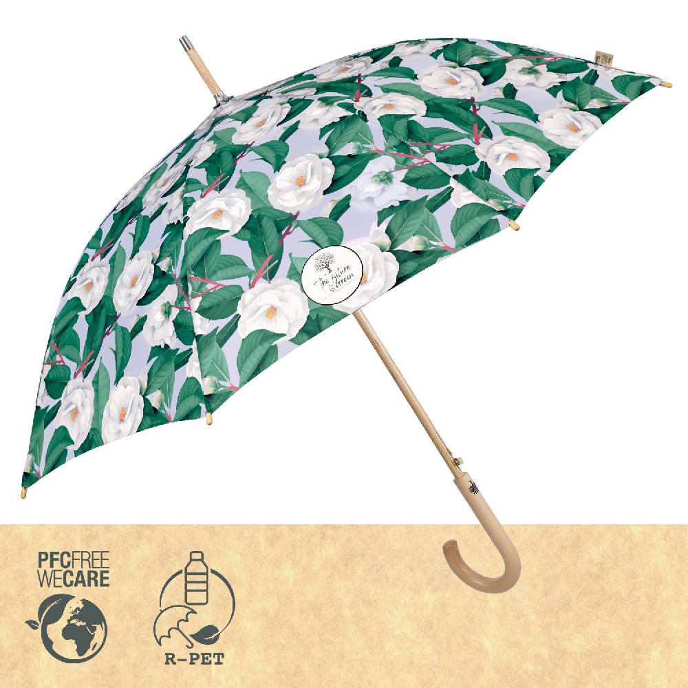 Perletti Ombrello Green Lungo Camelie Bestseller