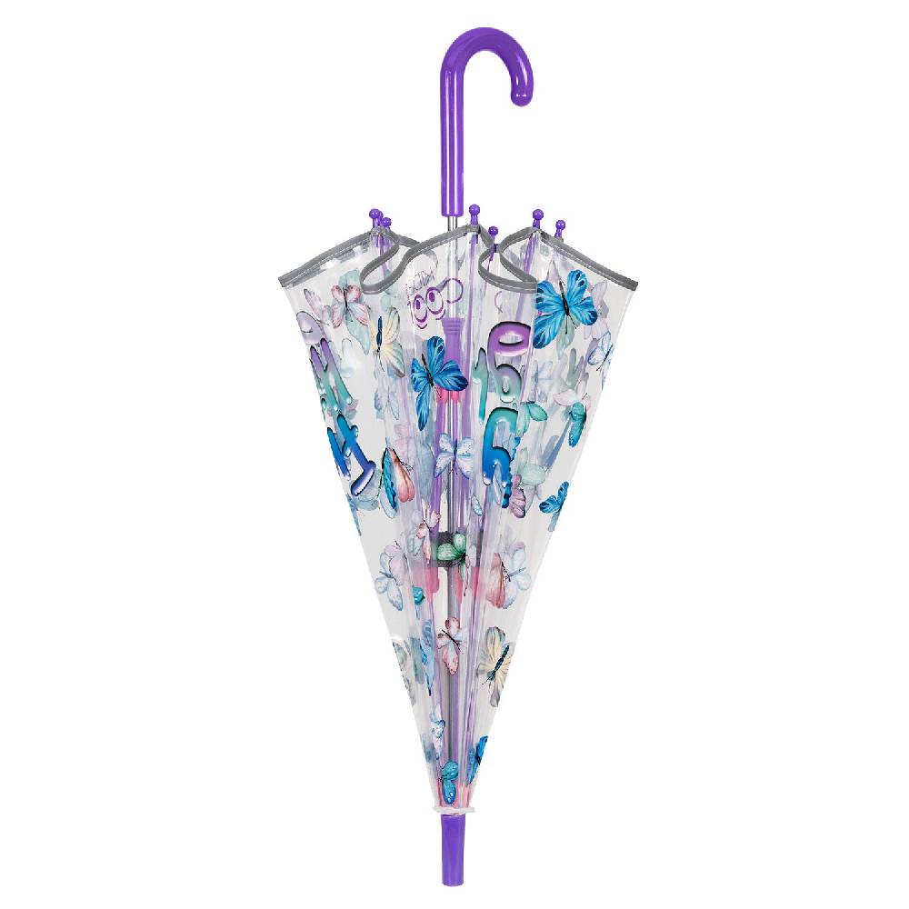 Perletti Ombrello Trasparente Farfalle Super Saving Price