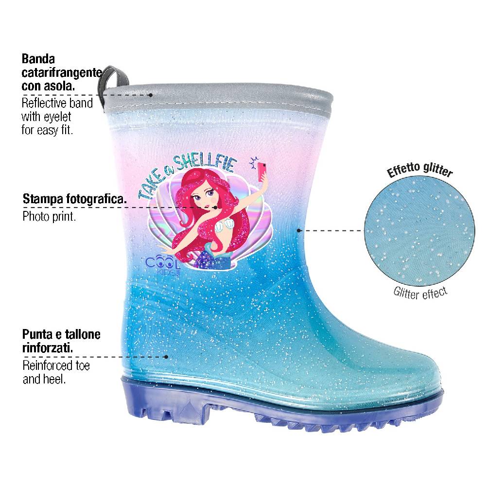 Perletti Stivaletti Sirenetta Glitter Latest stili