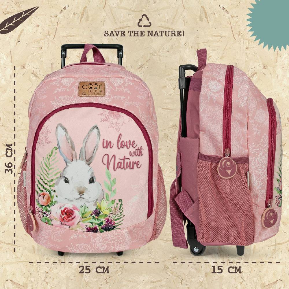 Perletti Trolley Eco con Coniglio Shopping Online