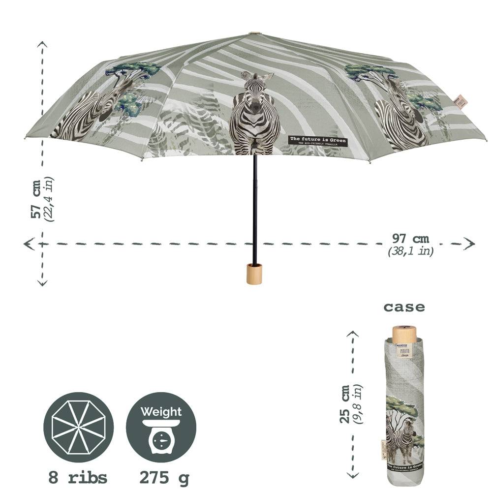 Perletti Ombrello Green Mini Safari Vendita Economica