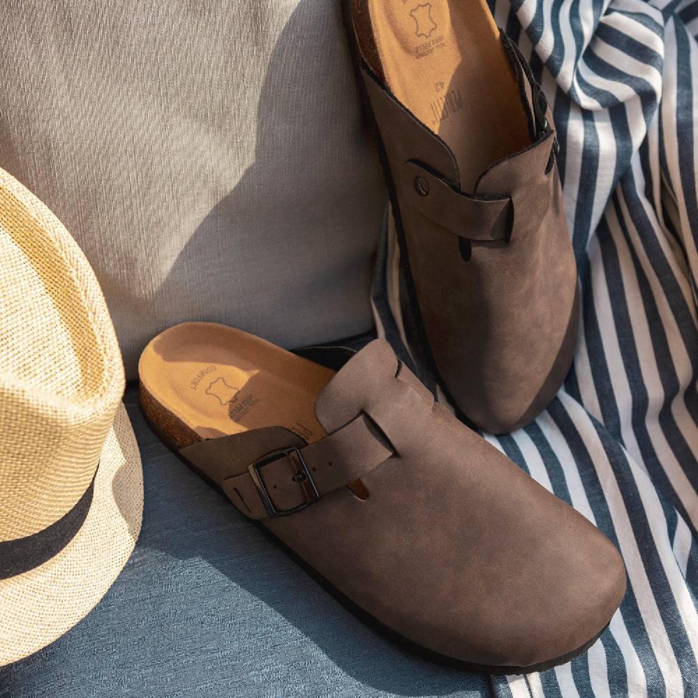 Perletti Ciabatte Comfort Suede Uomo Spedizione gratuita