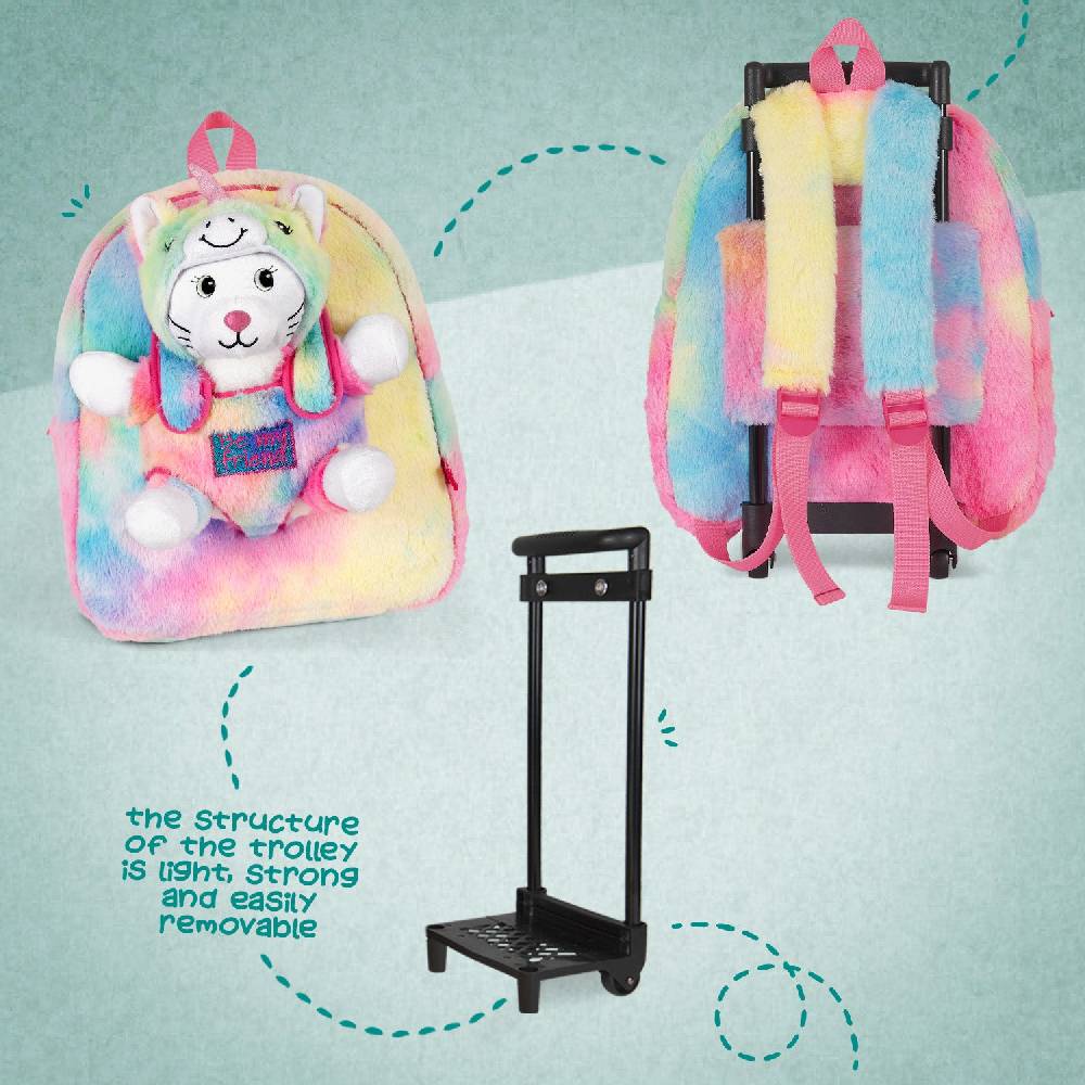 Perletti Trolley con Peluche Kawaii Grande vendita
