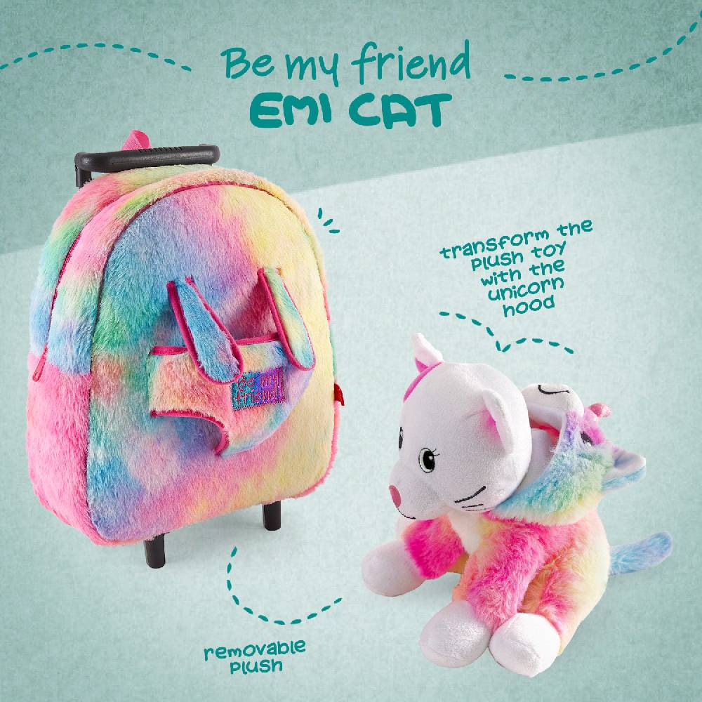 Perletti Trolley con Peluche Kawaii Grande vendita