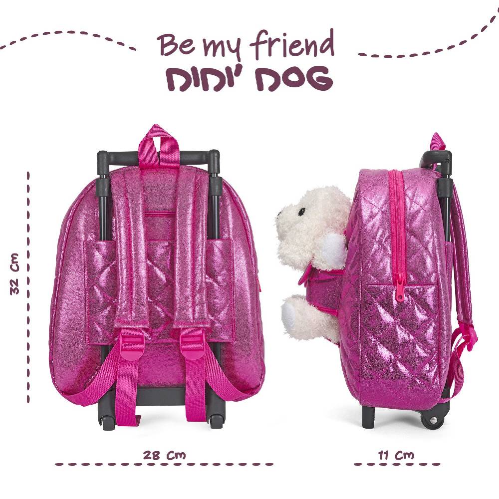 Perletti Trolley con Peluche Barboncino Flash Sale